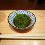 まんてん鮨 - ③三陸のめかぶ