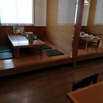 山田うどん - 下げ膳されない席