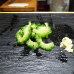 まんてん鮨 - ⑲ｺﾞｰﾔの浅漬け