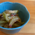 柑橘酒家 檸々 - セロリのきんぴら