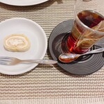 itsumo - ミニロールケーキ　ミニでちょうどいいの　飲み物も紅茶やコーヒーなど温冷選べます　お得気分♪