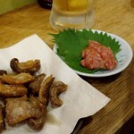 広島県民酒場 - 酒盗(鯛)380円