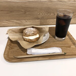 綿半スーパーセンター - 奇跡の玄米粉シュークリーム＆アイスコーヒー～☆