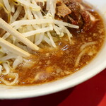 ラーメン二郎 - スープ