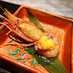 沙龍 - ボタン海老と雲丹♪