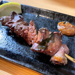 やきとり良太 - レバー半焼（200円）