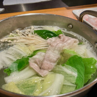 銀座しゃぶ通 - ●豚しゃぶ