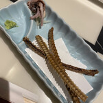 うなぎ 魚政 - 骨せんべい