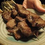 焼鳥いなかもん - 牛串：200円