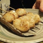 焼鳥いなかもん - 貝柱：200円　　　　　　　　　　ししゃも：100円