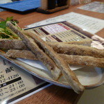 一献 - ゴボウの唐揚げ