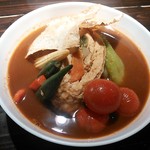 カリー・ディ・サヴォイ - ちぎり豆腐と湯葉とトマトのカリー　997円