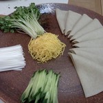 そば工房 玉江 - そばクレープ