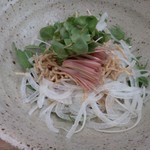 そば工房 玉江 - そばサラダ