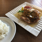 なごみ野 - 大山鶏のガーリックソテー