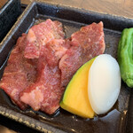 Yakiniku Toraji - ランチセットの カルビ