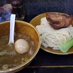 塩そば専門店 桑ばら - コカコーラ100％出汁の豚つけそば