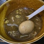 塩そば専門店 桑ばら - コカコーラ100％出汁の豚つけそば