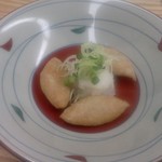 そば工房 玉江 - そば掻き揚げ