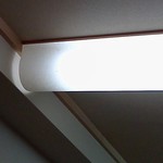 そば工房 玉江 - 照明も和紙テイストで