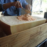 BISTY - 渡り蟹のリゾット作成中