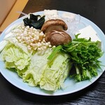 割烹 半兵衛 - 野菜もたっぷりあります