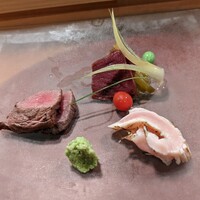 肉割烹 五平 - 牛刺三種