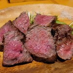 肉まる - 肉まる焼 黒毛和牛のランプ ハーフ（1500円）