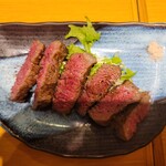 肉まる - 肉まる焼 上州和牛の友三角 ハーフ（1500円）