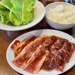 焼肉冷麺やまなか家 安積店 - よくばりセット