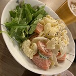 さか本 そば店 - マカロニサラダ