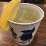 さか本 そば店 - ハイボール。