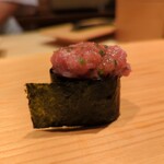 鮨 さかい - 中落ち軍艦