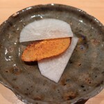 鮨 さかい - カラスミ大根