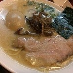 麺一盃 - 博多風豚骨魚介麺+味玉(2013/4)