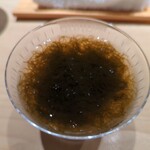 鮨 唐島 - 絹もずく