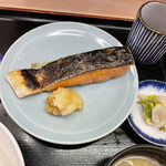 季節料理 魚竹 - 銀鮭定食1,000円