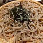 京都鴨そば専門店　浹 - 常陸秋蕎麦の平べったい蕎麦