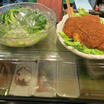 春のお店 - 勝山水菜など、地物野菜を使った料理が多いです