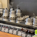 とんかつ 蒼樹 - この器具で個々にご飯を炊いてる