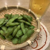 うなぎ和食 しら河 名駅店 - 朝採りだだちゃ豆