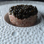 mori - キャビアと熊本県産馬肉のタルタル