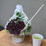 すすむ屋茶店 - 抹茶かき氷 ¥880