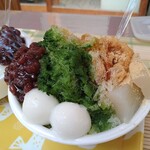 大黒屋　餅菓子工房 - 黒みつきな粉宇治ハーフ＆ハーフ