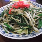 こうしん食堂 - ニラ炒め