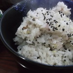 こうしん食堂 - 雑穀米