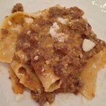 鎌倉野菜 手打ちパスタ 肉料理 ソムリエワイン トラットリア・ダ・イシカワ - ディナーコース 手打ちパスタ アグー豚のワイン煮込みソース