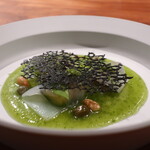 IZA - 赤イカのカルパッチョアップ