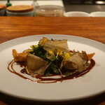 IZA - 稚鮎の春巻き