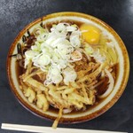 寒川そば - 天玉うどん(500円)